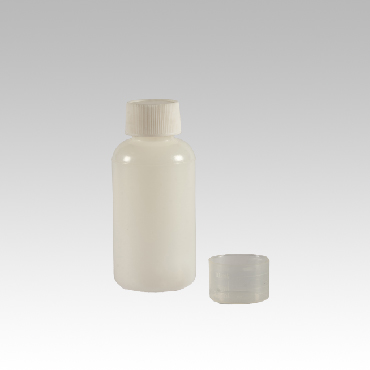 100ml 28mm dry syrup bottle with cap & measuring cup