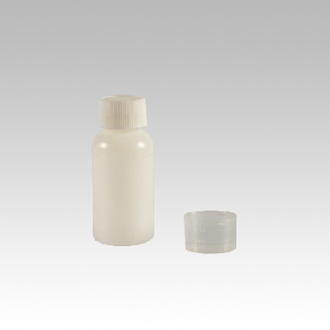 60ml 28mm dry syrup bottle with cap & measuring cup