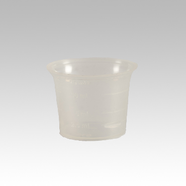 15ml 25mm bell plastic measuring cup