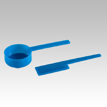 7ml plastic spoon with spatula